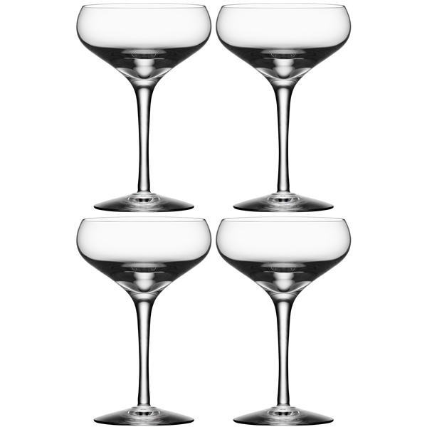 More Champagne Coupe 4-pack