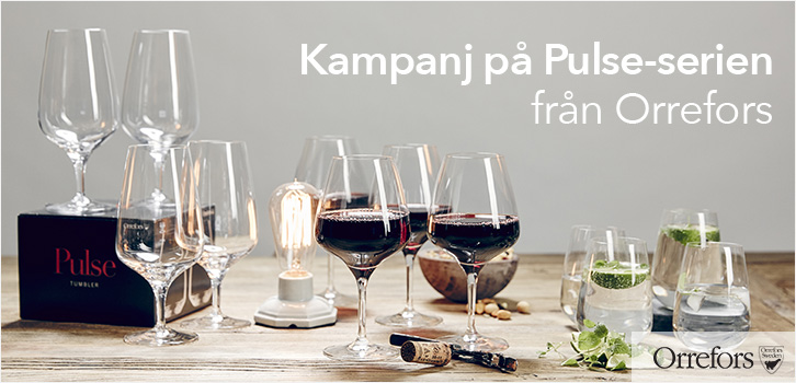Pulse-serien från Orrefors