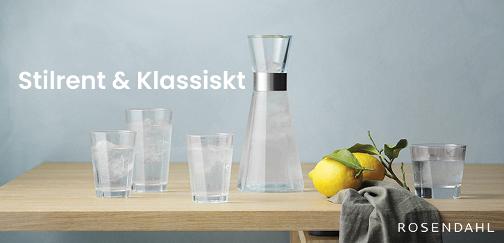 Kampanj på glas från Rosendahl