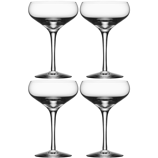 More Champagne Coupe 4-pack
