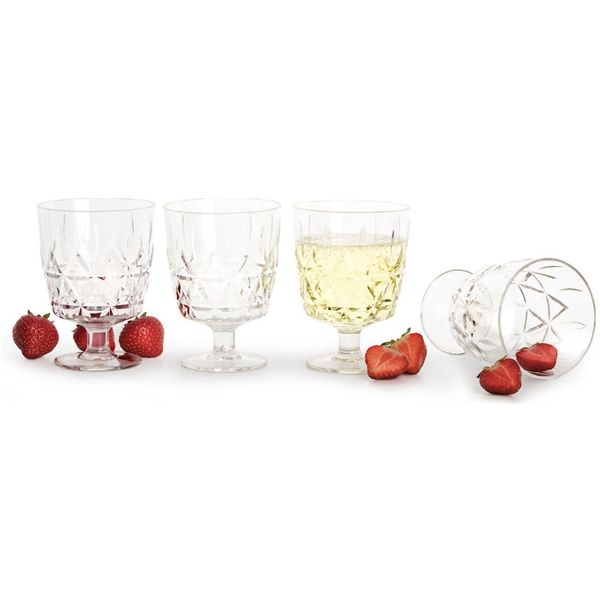 Picknick glas 4-pack