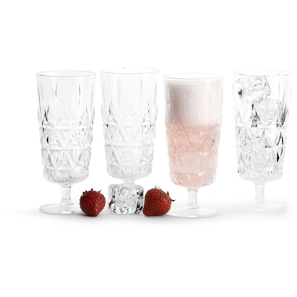 Picknick Champagneglas 4-pack