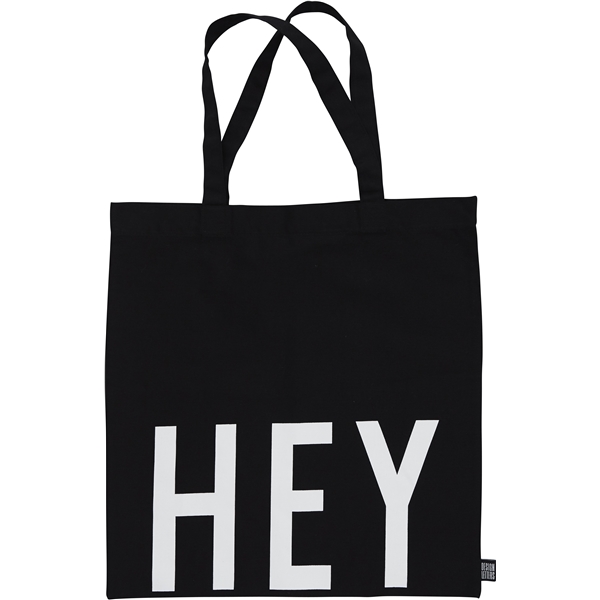 Design Letters Tote Bag Hey