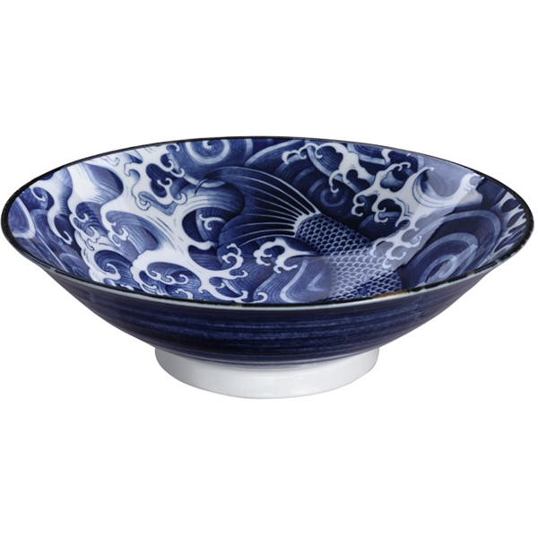 Carp Menbachi Bowl 25.2x7.7cm