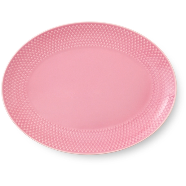 Lyngby Rhombe Color serveringsfat 28.5x21.5 cm