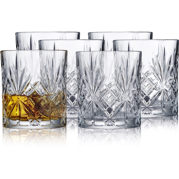 Melodia Whiskyglas Krystal 31 cl 6-pack