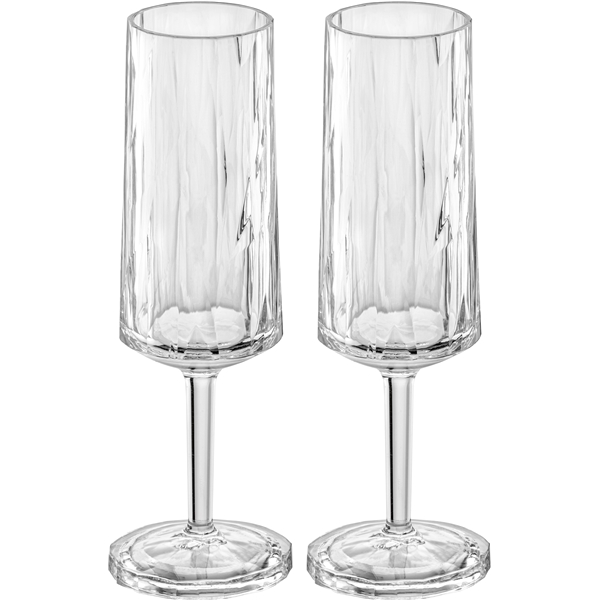 Club No. 14 Champagneglas Plast 100 ml 2-pack