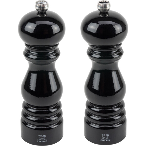 Paris Duo Salt och Pepparset svart 18 cm