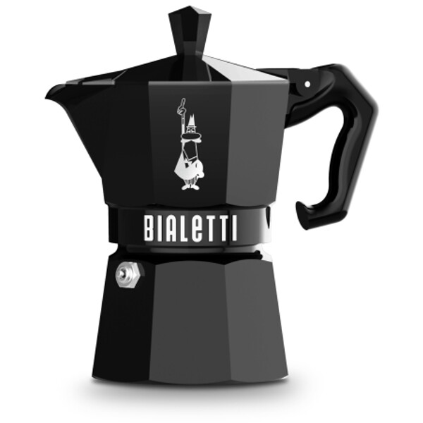 Bialetti Kokare Moka Exclusive Svart