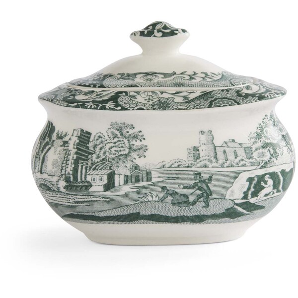 Heritage Green Italian Sockerskål