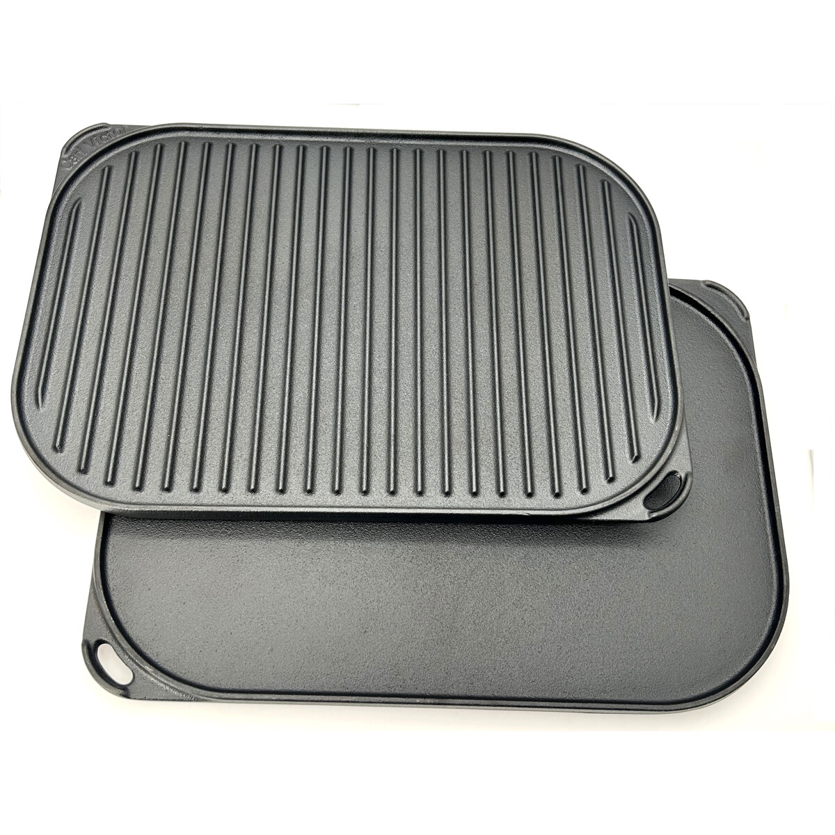 Vändbar grill- och stekplatta 40x28 cm