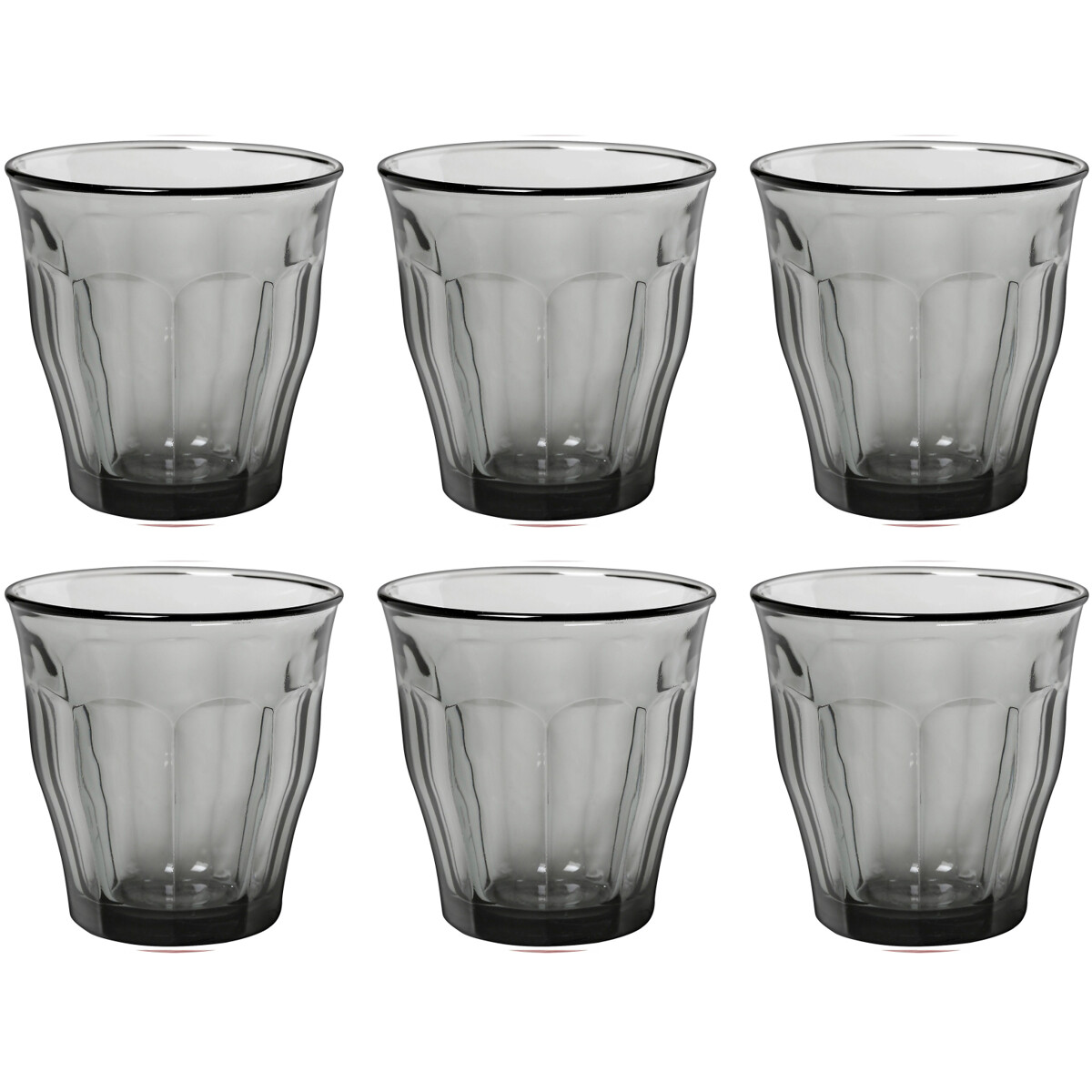 Duralex Dricksglas Picardie 6-pack Grå